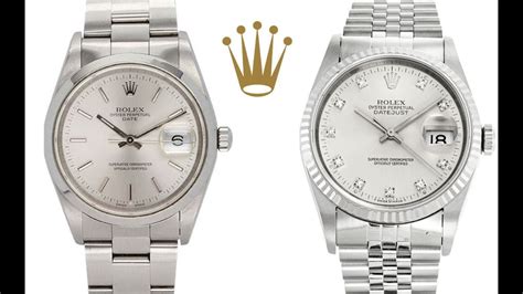 rolex datejust vs oyster perpetual.